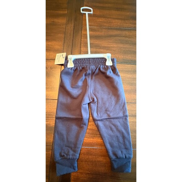 Nike Boys Two-Piece Set Red Long-Sleeve Shirt & Blue Pants Logo Swoosh - Picture 6 of 10